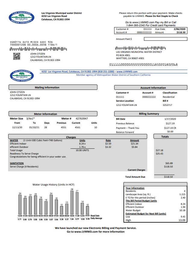  Minol USA business utility bill 